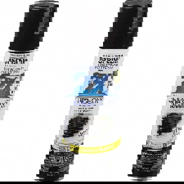 Enamel Spray Paint: Black, Gloss, 12 oz